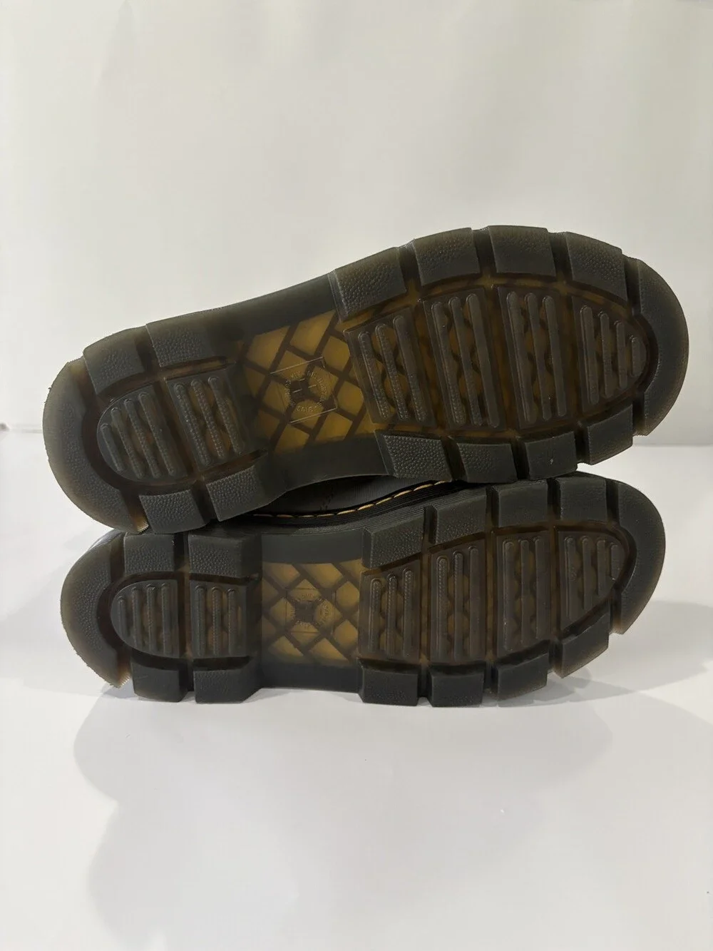Dr. Martens Combs Tech Quilted Casual Boots Men's Size 9 Nickel Grey
